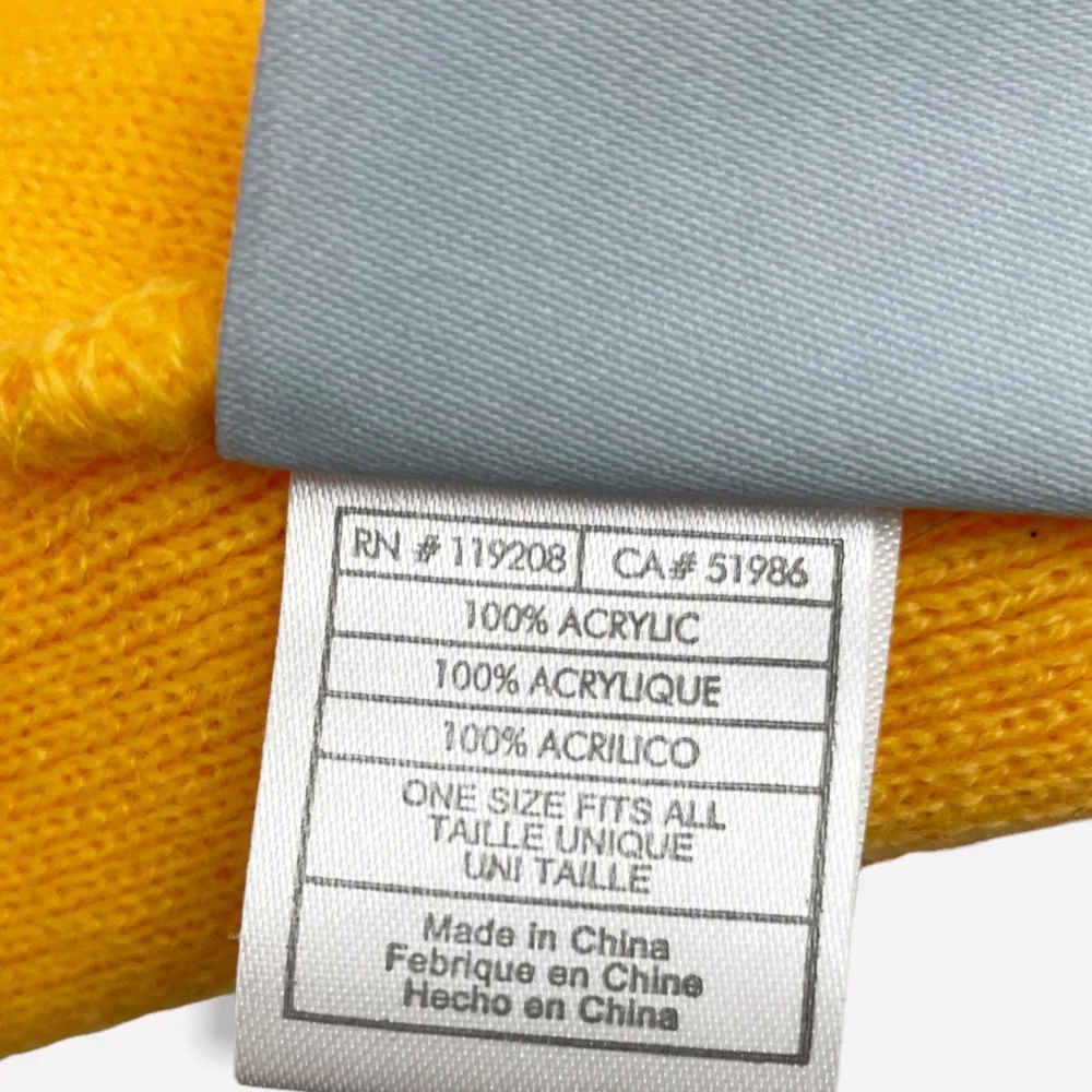 NBA Los Angeles Lakers Embroidered Yellow Beanie Cap - Picture 4 of 4